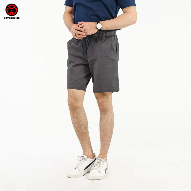 Dovechoice Celana Pendek Pria Hitam Boardshort Stretch Premium Original  Casual 2