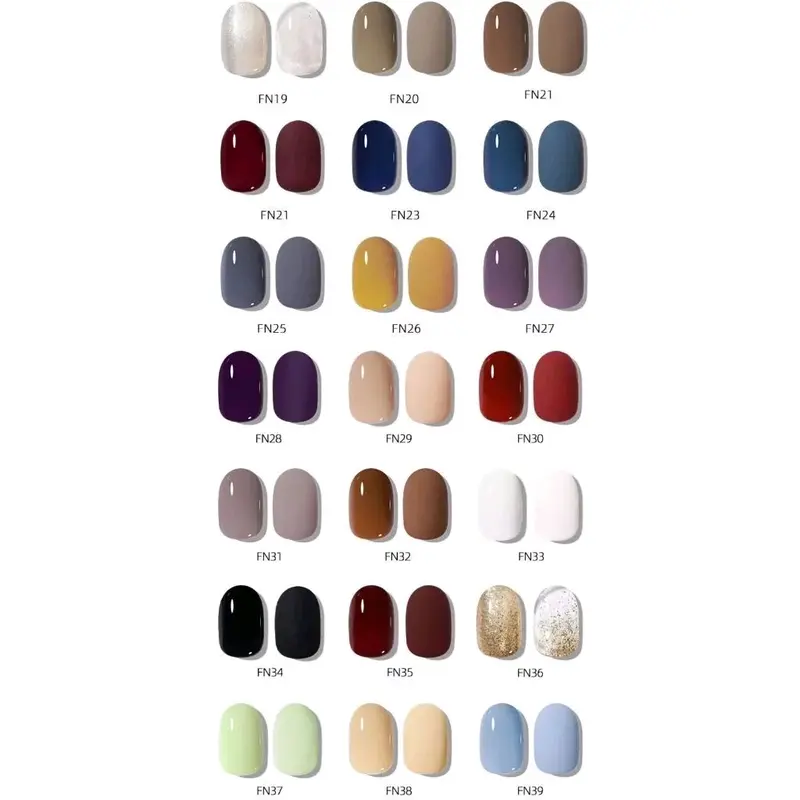 miss FNY nail gels polish Cat Pewarna Kuku 2