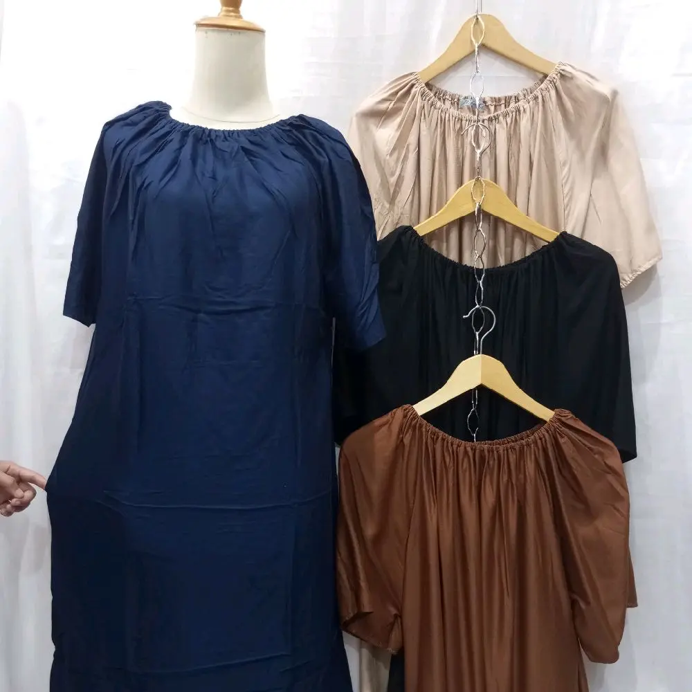 Daster Fira Polos kekinian bahan Rayon twill
