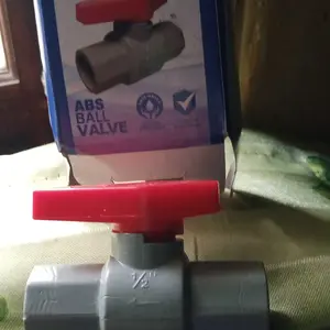 Ball Valve 1/2 3/4 1Inci PVC HPP / Stop Kran Pipa Ballvalve PVC 1/2” HPP / Stop Keran 1/2 Inch PVC HPP / STOP KRAN PIPA 1/2 / BALL VALVE 1 PER 2 INCH PVC TERMURAH