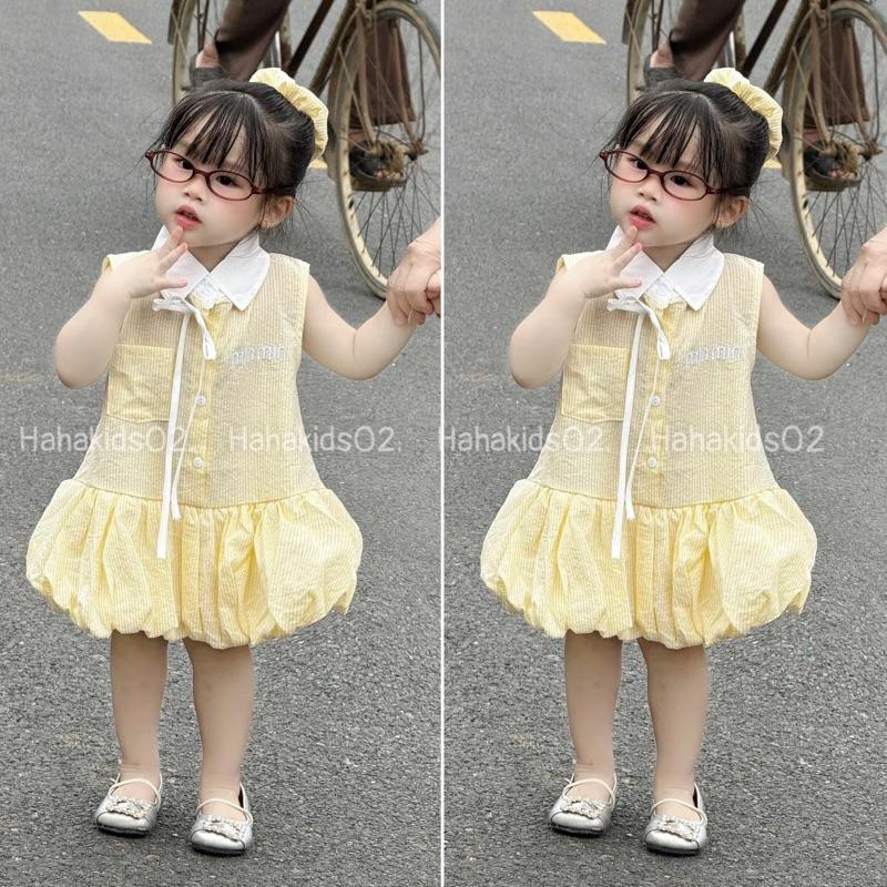 [Hahakids] Váy thêu minmin dáng bí cho bé gái