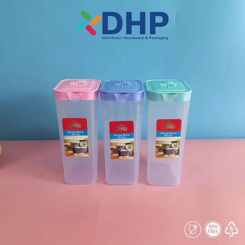 [ALX] Botol Air Kulkas (1 Liter) Water Jug Utsuri Tempat Air Minum 1000ml Plastik MURAH MERIAH Tahan Lama Tidak Mudah Pecah 4
