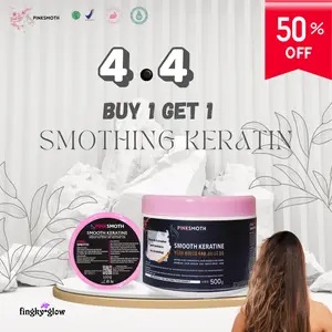 BUY 1 GET 1 PINKSMOTH KERATINE 500ML - TREVEL SIZE Haircare