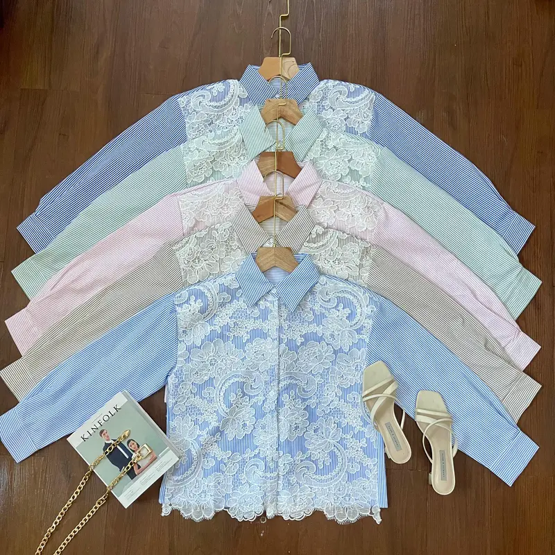 KEMEJA LUSIA PREMIUM IMPORT RENDA ELEGAN 1