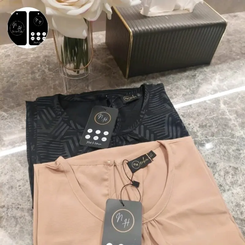 NH Top Inner Sleveless  Cantik Jumbo Tanpa Lengan  Atasan Wanita  Nyaman Hitam Motif Dalaman Tebal  Katun Lembut  Tank Panjang Rompi Fit Garis inner  vest Kotak Melar 6