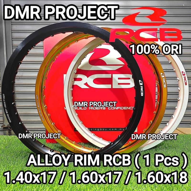 [RCB] ALLOY RIM 7 SERIES 1.40/1.60X17 & 1.60X18 ALLOY RIM RACING BOY ...