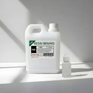 Resin Bening 108 1KG Premium Quality Gratis Katalis Ideal untuk DIY Kerajinan Tangan dan Desain Kreatif Epoxy Resin