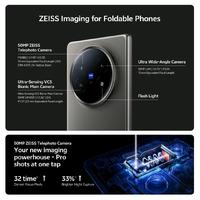 Gambar [NEW LAUNCH] vivo X Fold5 (16/512) - 6000mAh vivo's Lightest Foldable Phone, 80W FlashCharge, Zeiss Telephoto Camera, IPX8 & IPX9 Water Resistance, IPX5 Dust Resistance - 16+512, Feather White dari vivo Indonesia Kab. Tangerang 5 Tokopedia