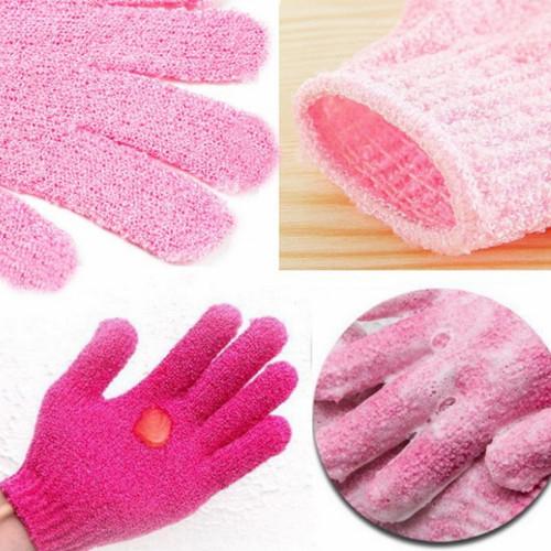 svtn (1pcs) Sarung Tangan Mandi Scruber  - Sarung Tangan Bath Glove Exfoliating Bath scrub Gloves murah berkualitas 1