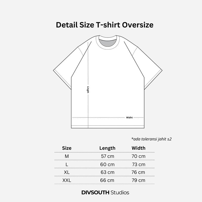 Product Introduction of DIVSOUTH T-shirt Oversize Short Sleeve Black 100% Cotton | Kaos Polos Hitam Oversize 0