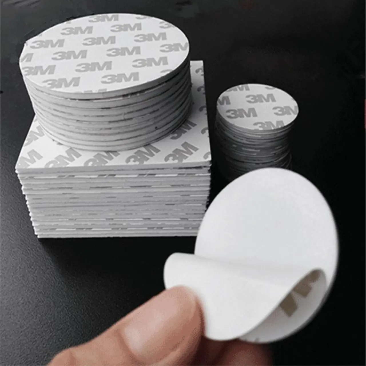 Adhesive Tape Double Sided White Foam Tape Strong Pad Mounting Adhesive