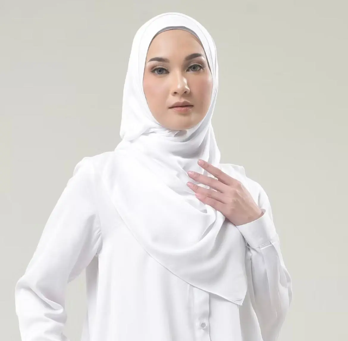 Rabbani X MOT Phasmina Anna Basic Pashmina