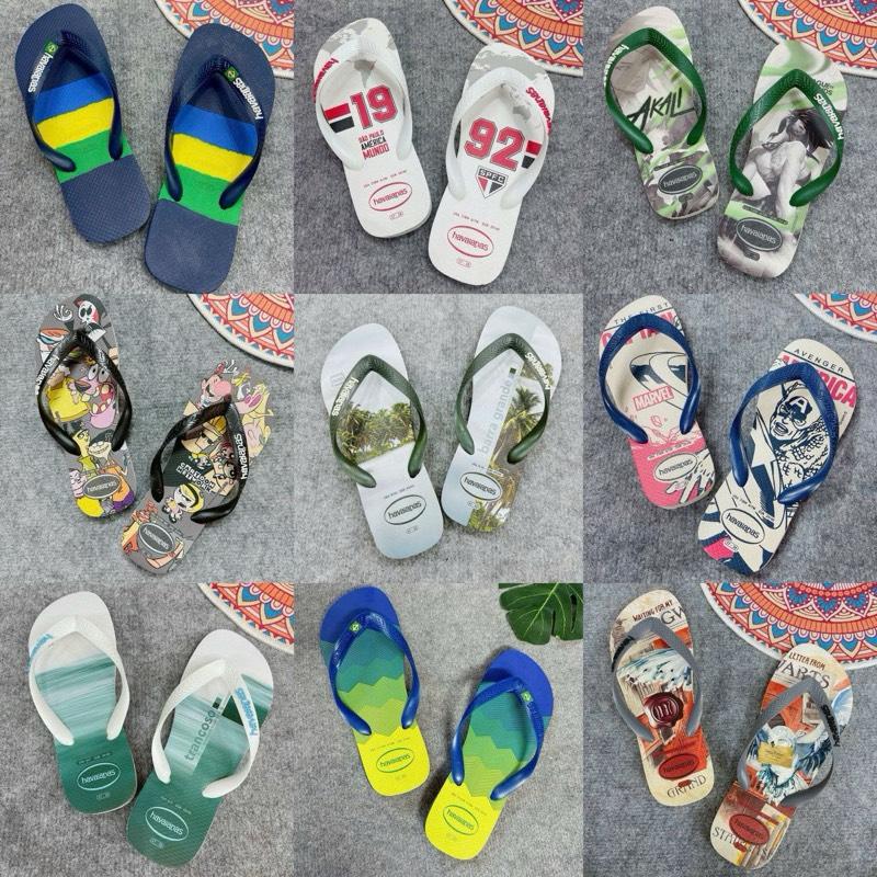 Havaianas - 33 Mẫu Dép Nam Tổng Hợp 1, Chất Liệu Cao Su Non, Êm Chân.