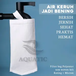 filter keran air kain saringan penjernih air 1 micron water purifier