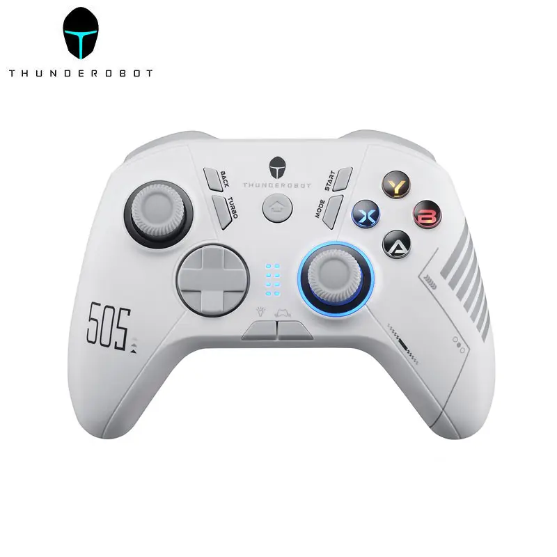 THUNDEROBOT G50S Wireless Gamepad Controller Hall Effect Joysticks & Triggers Tri-Mode Bluetooth 2.4G Kabel untuk Switch PC Tablet Smart TV 6