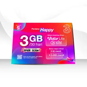 Kartu Perdana Tri Happy 3GB