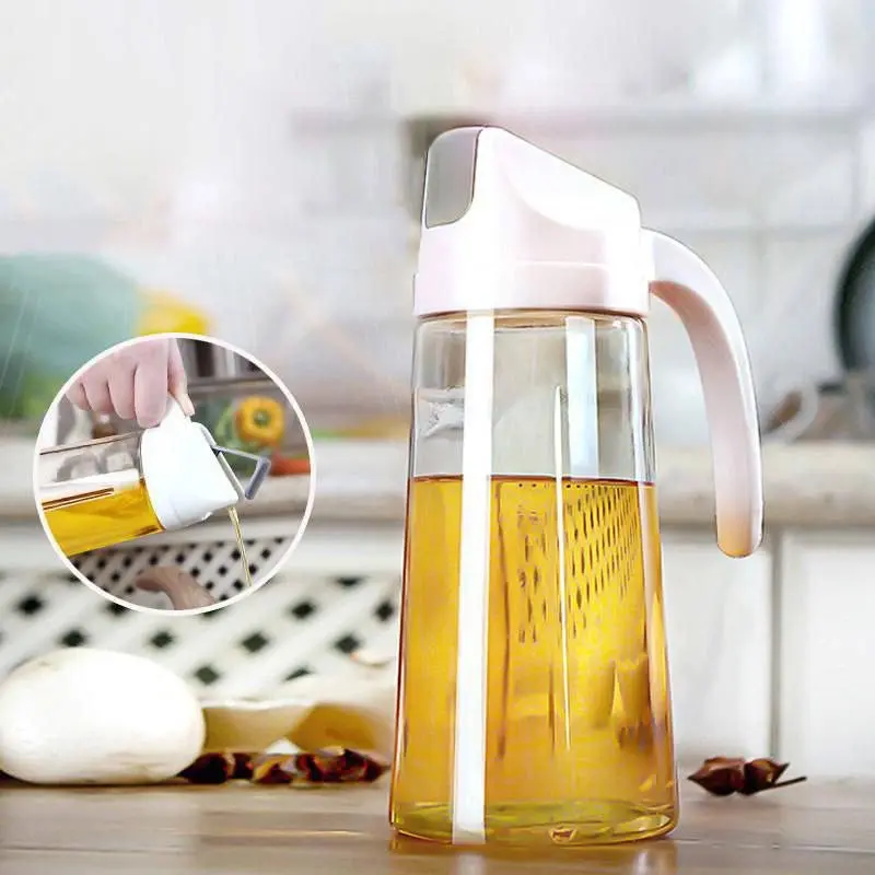 (Free Bubble) Botol Kaca minyak / botol minyak goreng 650 ml / botol minyak spray 1