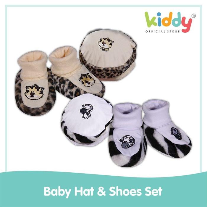 Gambar Kiddy Topi Bayi / Topi Motif Kulit Hewan - Hitam dari Bayi Kiddy Kota Tangerang Tokopedia