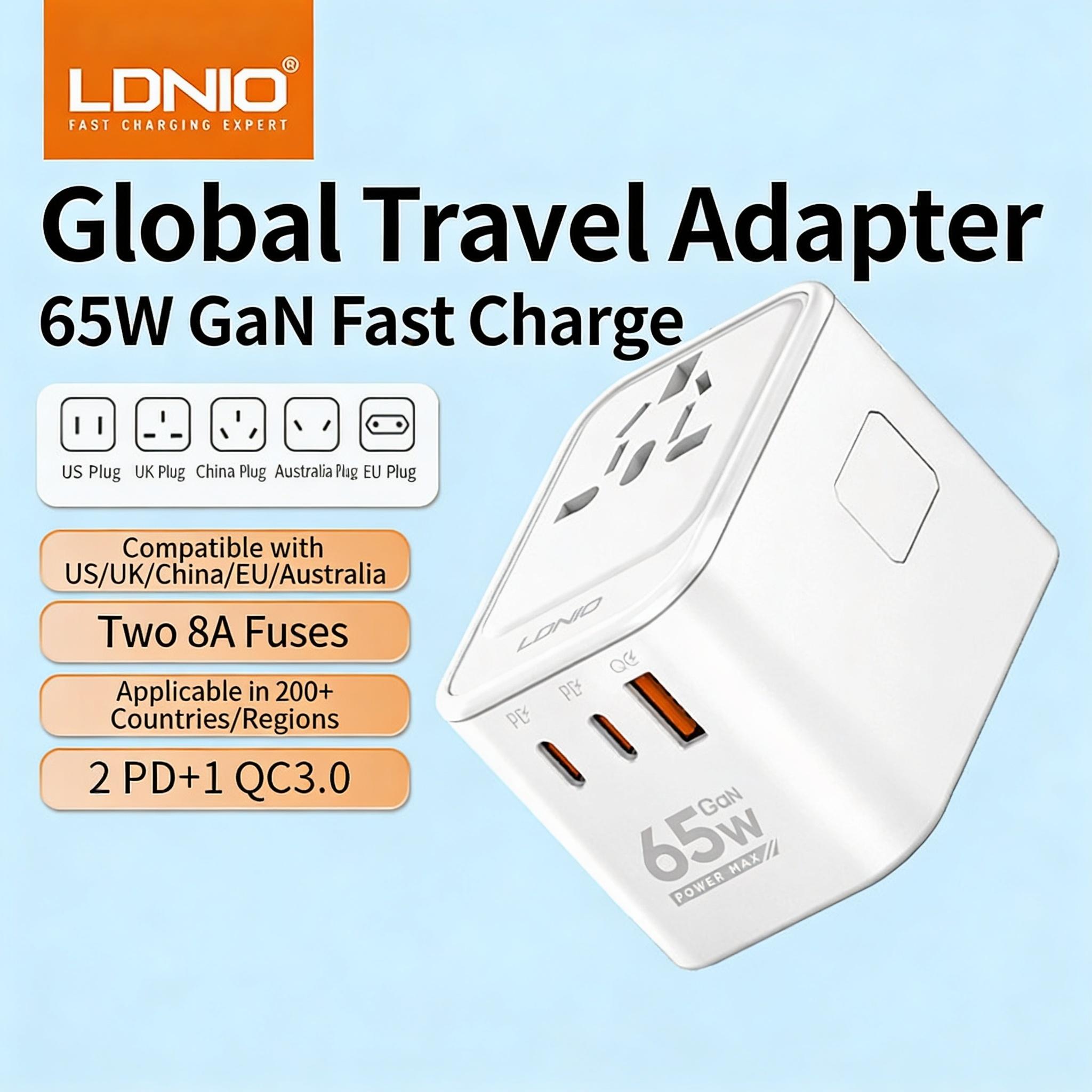 Charger PD 65W GaN iPhone 15/16 Asli | Fast Charging GaN USB-C Power Adapter for iPhone 15/16