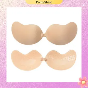 PS~BR1352 Bra Tempel Sayap Kait Tengah Bh Pad Foam Silicone Busa Sepasang Super Nyaman Cup Padding Bikini