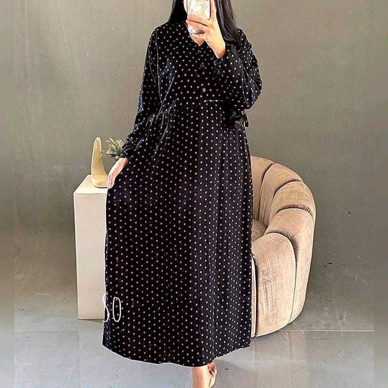 CLARA DRESS MATT RAYON TEBAL 1