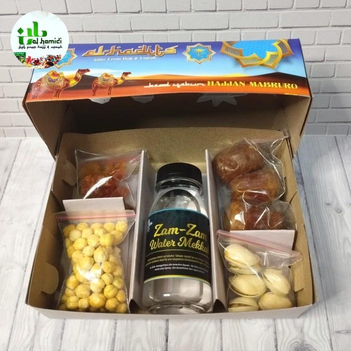 Paket Oleh-Oleh Haji dan Umroh / Paket Oleh oleh Haji & Umroh Murah Air Zamzam 5L Food Gift 5