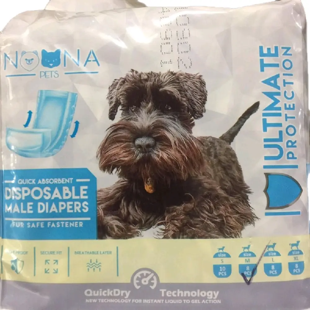 Noona Pet MALE Disposable Dog Diaper Pamper Popok KHUSUS Anjing JANTAN