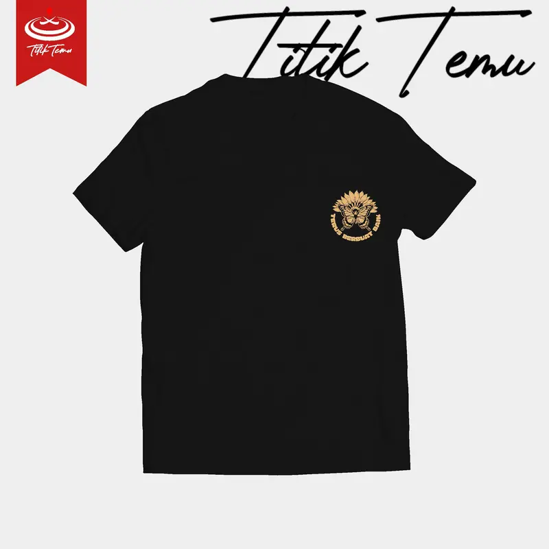 T-Shirt Titik Temu - SIA-SIA Kaos Combed 24s Baju Distro Pria Wanita Nyaman Sablon Katun 1