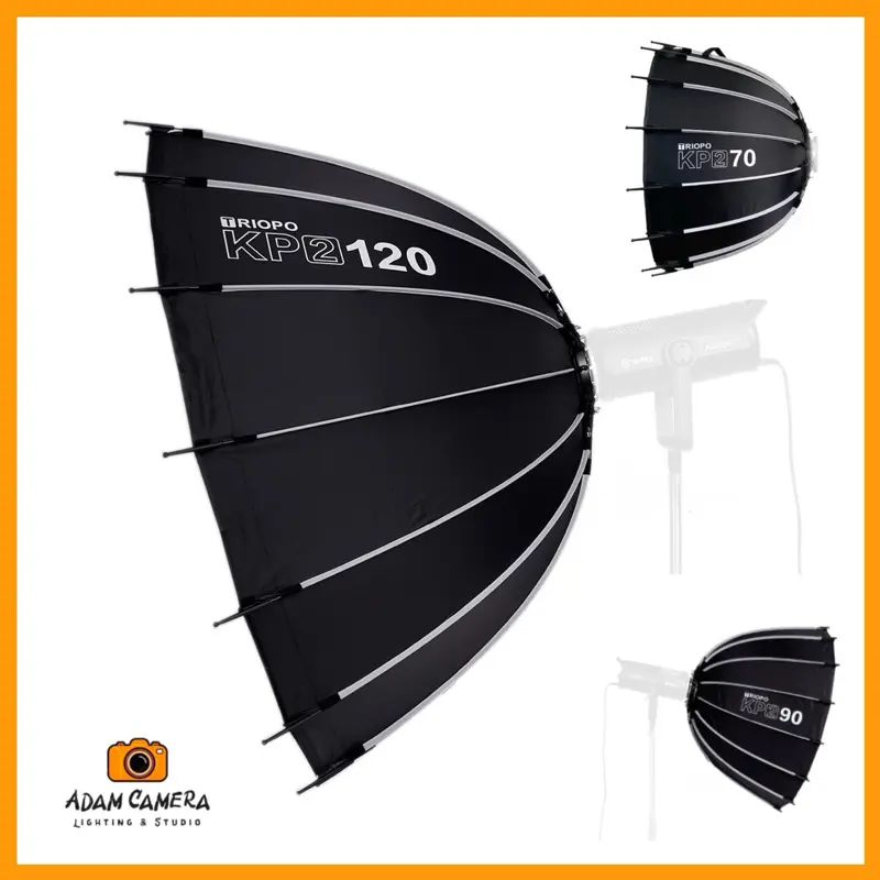 SOFTBOX DEEP PARABOLIC THAO TÁC NHANH TRIOPO KP2-(70 & 90 & 120)