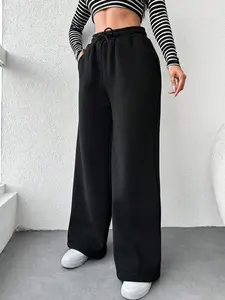 Celana Baggy Loosepants Panjang Sweatpants Kargo Wanita Daily Outfit OOTD Hangout Simple Nyaman Casual Dewasa Remaja