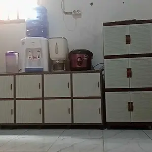 Club Fashion Quattro Susun 1-5 Rak Plastik Susun TV Lemari Plastik Pakaian Kabinet TV Almari Plastik Buffet Minimalis Furniture FQAL 2 Ukuran 130x35x62.5 cm Quattro Alfa Line