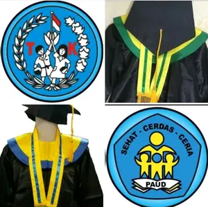 Baju Wisuda PAUD/TK PAKET HEMAT WITH LOGO umum