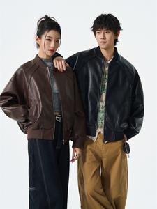 メンズ レディース 冬ジャケット 厚手 フリース ショート バブル レザー コート カジュアル ロング丈 アウトドア スポーツ カップルスタイル
