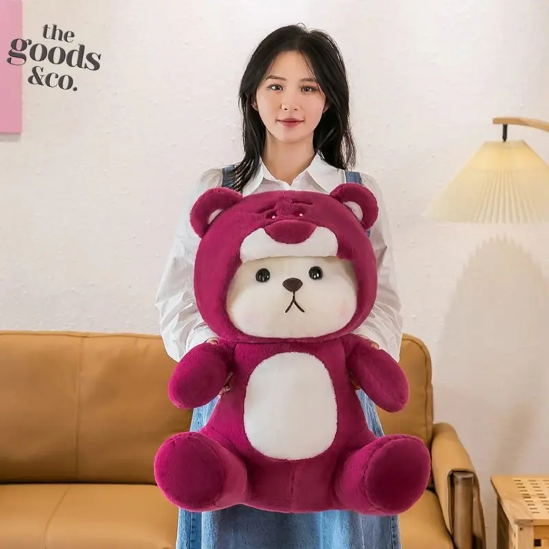 𝐆𝐨𝐨𝐝𝐬𝐂𝐨 Boneka Lucu Teddy Tales Bear Cosplay Manyo Mainan Boneka Beruang Boneka Rabbit 1