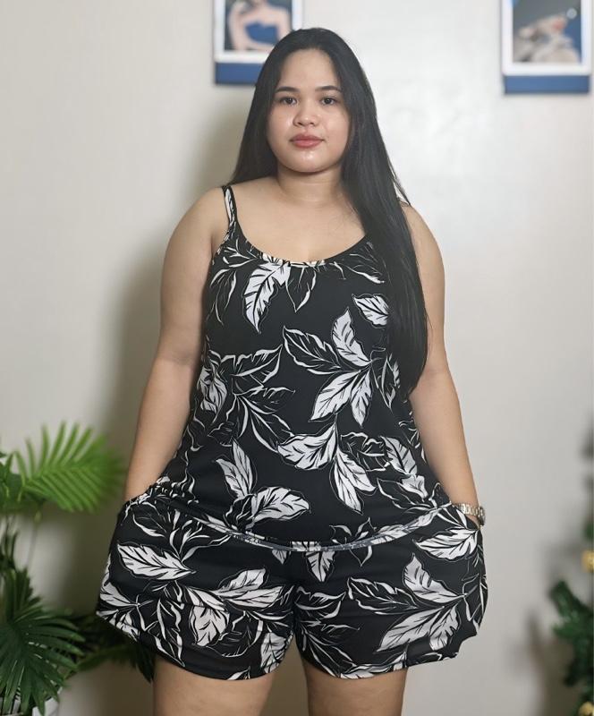 SEXY TERNO FOR PLUS SIZE Big siFit WITH 2 SIDE POCKETS Cotton spandex soft fabric stripe SEXY TERNO FOR PLUS SIZE Big siFit WITH 2 SIDE POCKETS Cotton spandex soft fabric stripe
