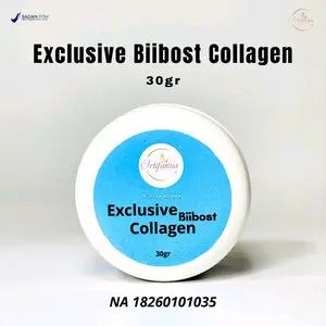 Ekslusif biibost (bibit booster) colagen BPOM Mencerahkan Tubuh Lotion Perawatan Irtf by eLwee Melembutkan Memutihkan