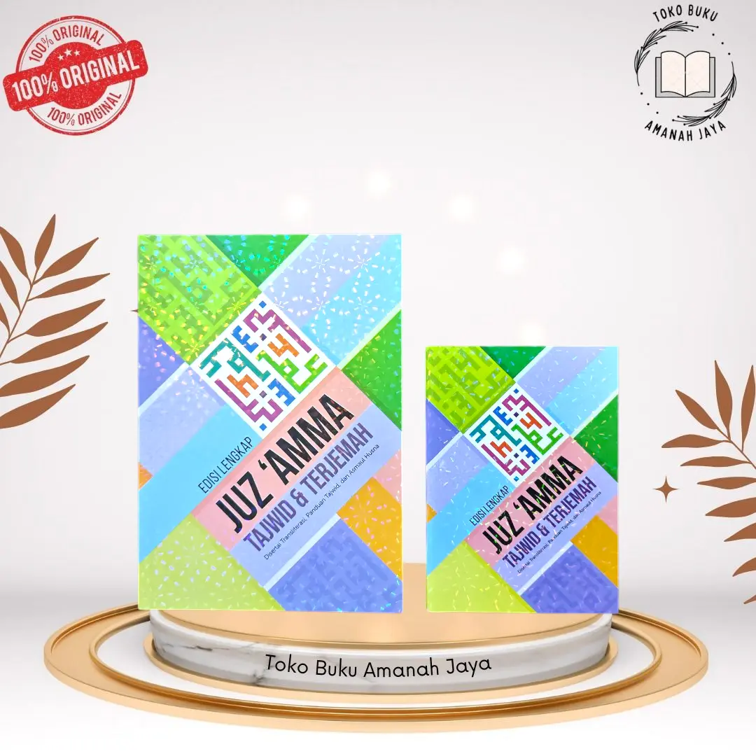 Buku Juz Amma Millenial Tajwid dan Terjemah Edisi Lengkap Ukuran Besar A5 dan Kecil A6 Full Colour Penerbit Lingkar Media