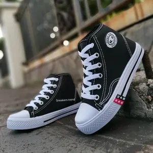 Sepatu Sekolah Anak Laki-Laki Sepatu Anak Sekolah NB Tali Tinggi Sepatu Sekolah Anak TK SD SMP sepatu  sekolah Fashion