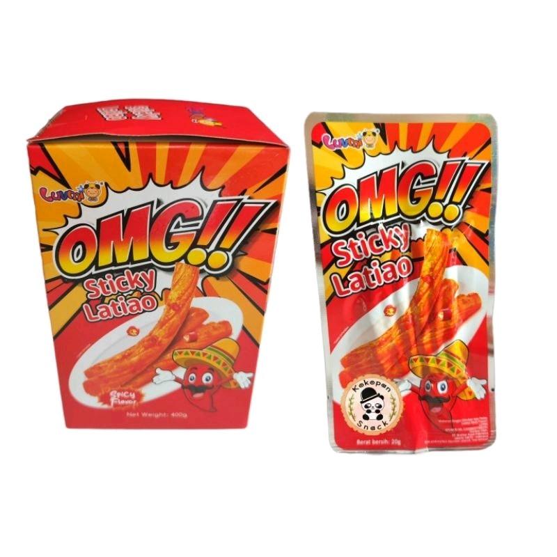 [JAJANAN VIRAL] Luvmi OMG!! Sticky Latiao per Sachet - Shop | Tokopedia