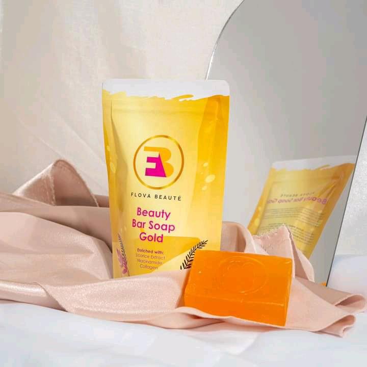 sabun flova beaute Mencerahkan Facial Perawatan Berjerawat Kusam Kering Wajah Muka 3