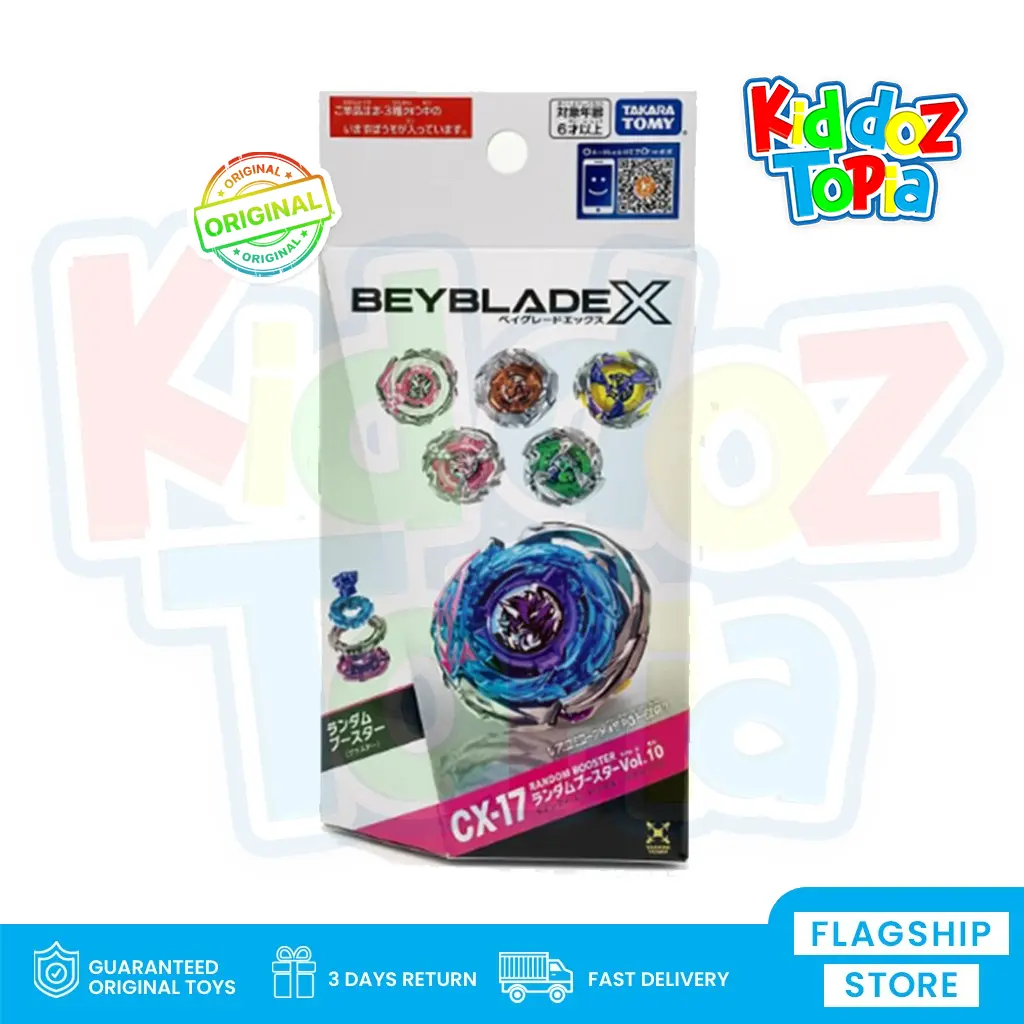 Takara Tomy Beyblade X S1 CX17 CX17 Random Booster Vol 10 096146