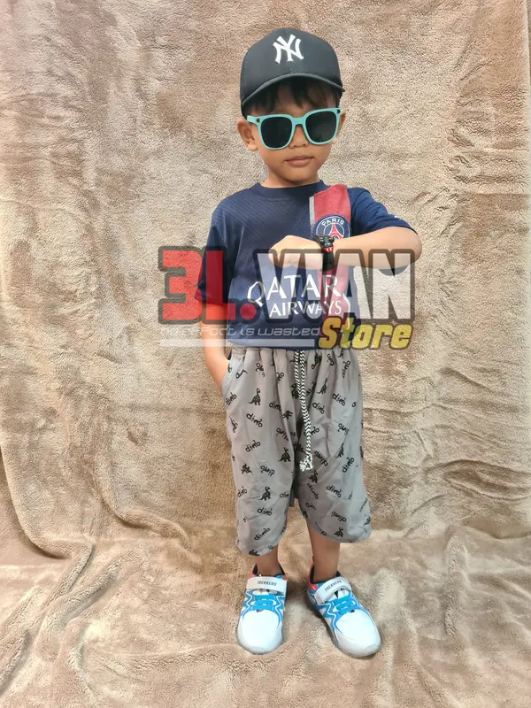 PAKET 50 RB DAPAT 5 PCS CELANA ANAK PRINTING umur 3 - 12 thn Motif Fashion Celana Pendek 2