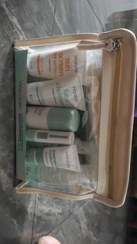Product Review of Wardah Umrah & Hajj Package - Paket Haji dan Umroh - Hair and Body Wash, Face Cleanser, Sunscreen SPF 50 PA+++ , Anti Perspirant Deodorant, Moisturizer, Lip Treatment Balm, ZamZam Water Spray from i**1 0