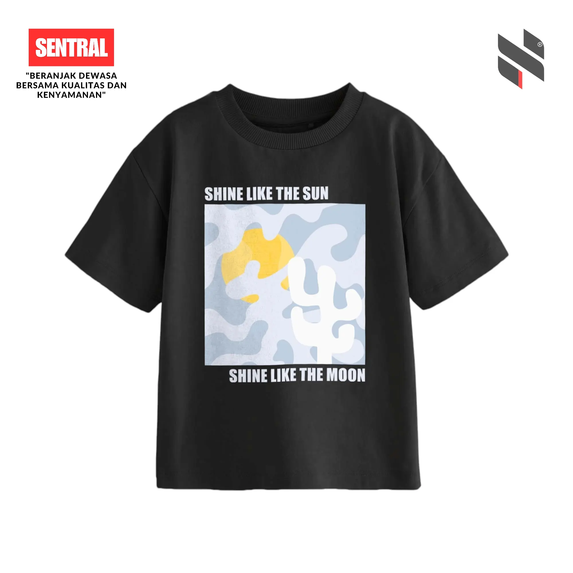 Kaos Distro Anak Laki Laki Perempuan Usia 3-12 Tahun Bahan Katun 24s - Fashion Anak