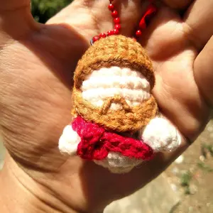 Gantungan Rajut Jesus | Jesus Amigurumi| Crochet Keychain