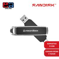 Gambar SanDisk DJ Flash Drive 512GB ( Up to 1000MB/s ) dari EAONLINE Kota Administrasi Jakarta Barat 1 Tokopedia