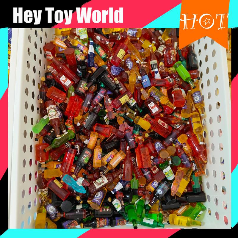 【Đồ chơi nhựa mini hỗn hợp ngẫu nhiên】 300ml/500ml/1000ml diy Toy 4