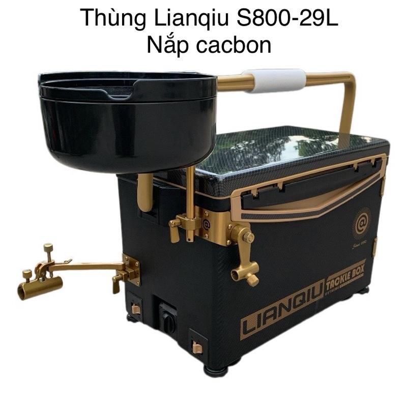  Thùng câu đài LIANQIU S800-29L bản kỉ niệm full pat inox 