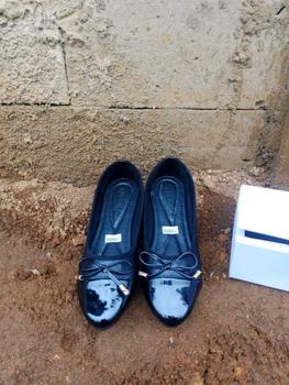 Product Review of Sepatu Flat Wanita Empuk Full Busa Hitam - Kerja - Shoes from m**⚡ 0