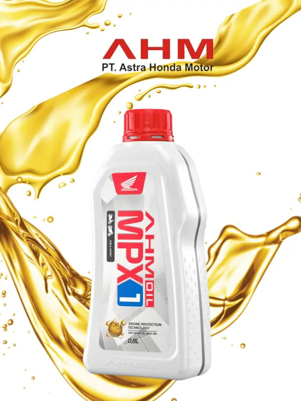 Oli MPX1 800ml AHM Oil MPX 1 0.8L 0